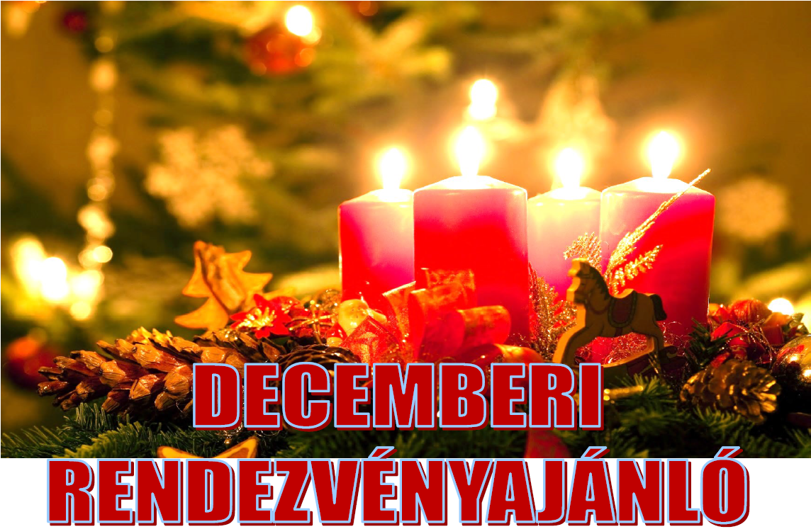 2014 decemberi rendezvényajánló