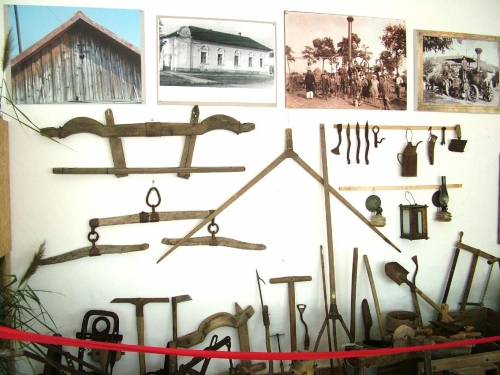 a bucsai Helytörténeti Múzeum egyik helységének egy részlete