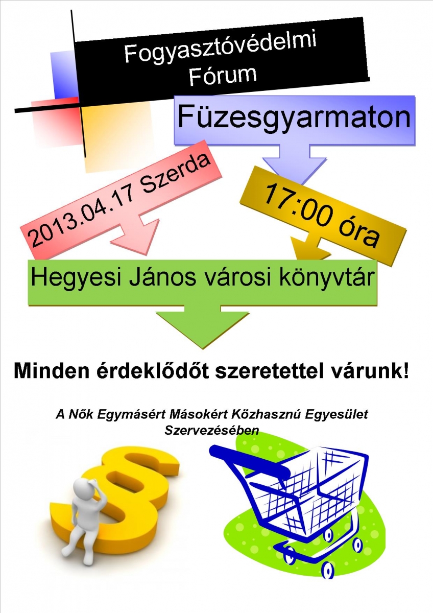 Fogyasztóvédelmi Fórum Füzesgyarmaton