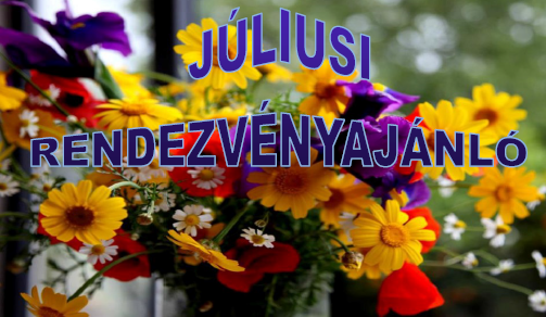 Júliusi rendezvényajánló